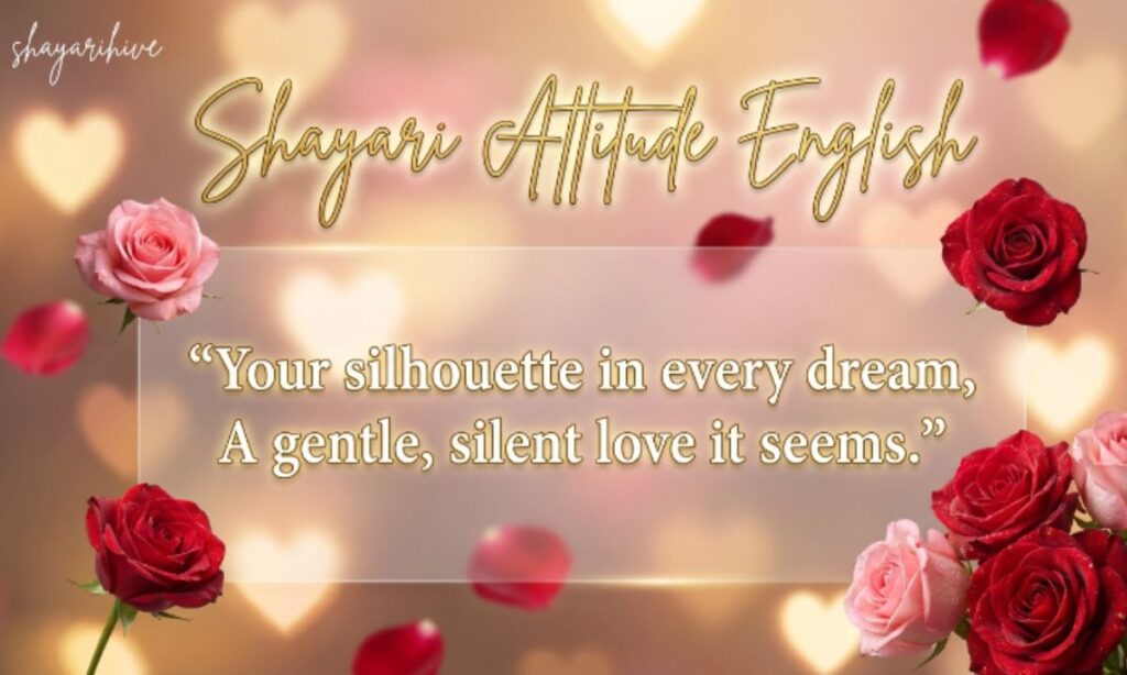 Attitude shayari english