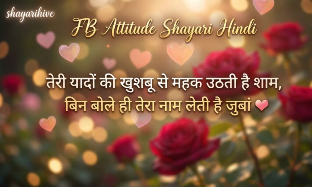 FB attitude shayarii