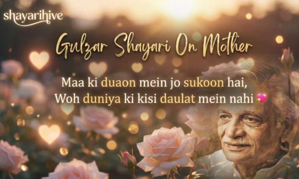 Gulzar Shayari On Mother