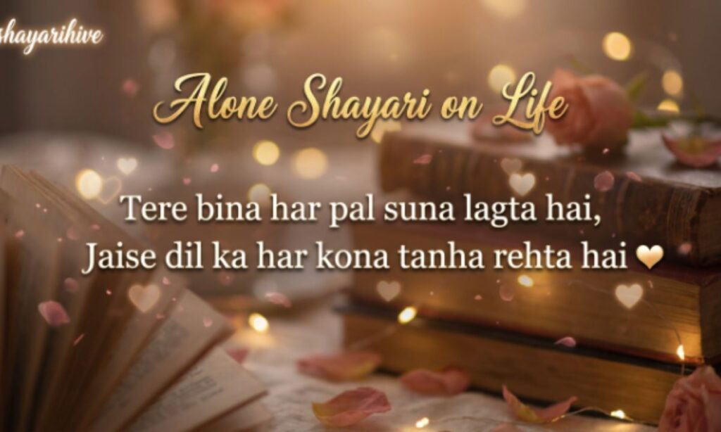 alone shayari on life
