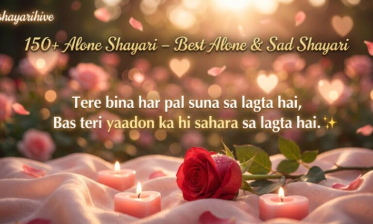 alone shayari sad