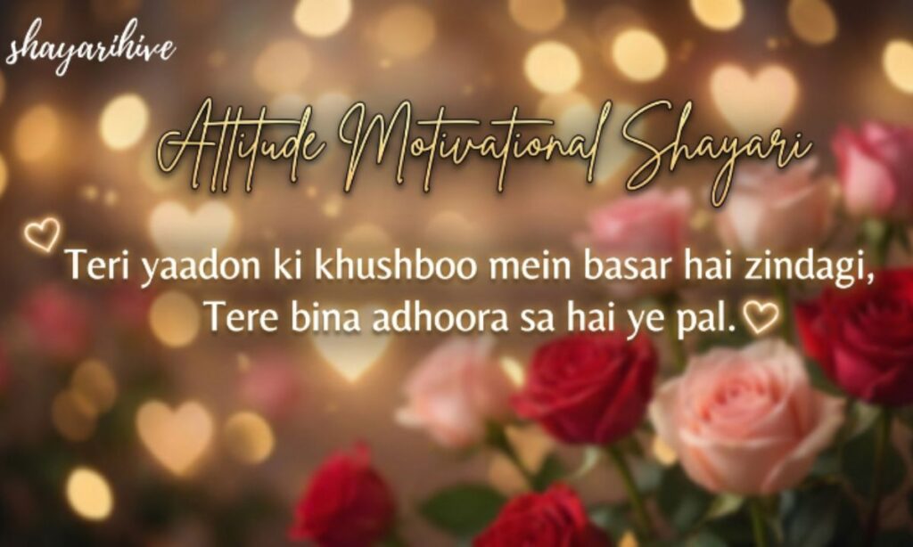 attitude motivational shayarii