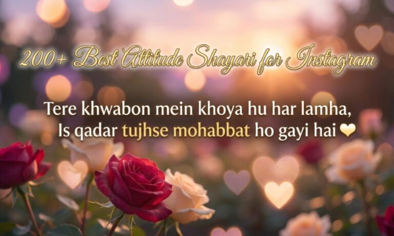 attitude shayari