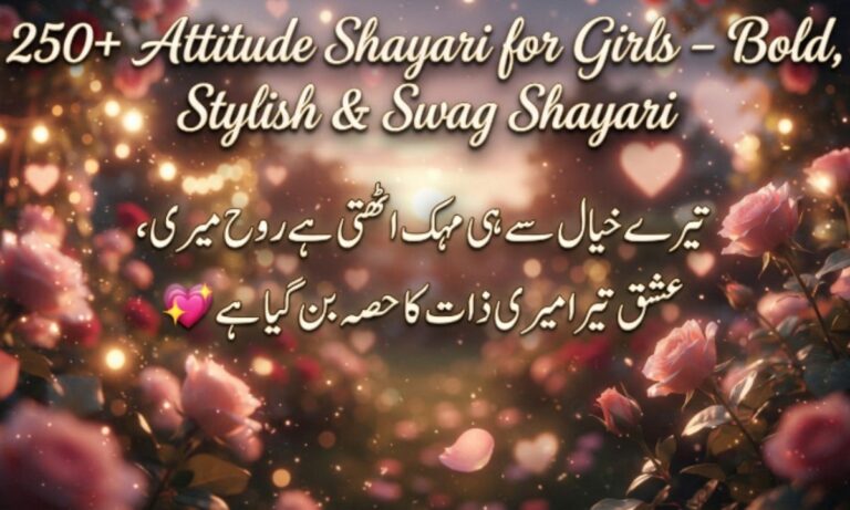 attitude shayari for girl
