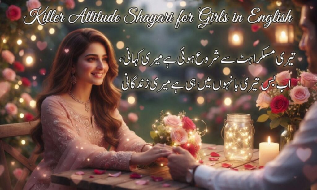 attitude shayari for girl in english