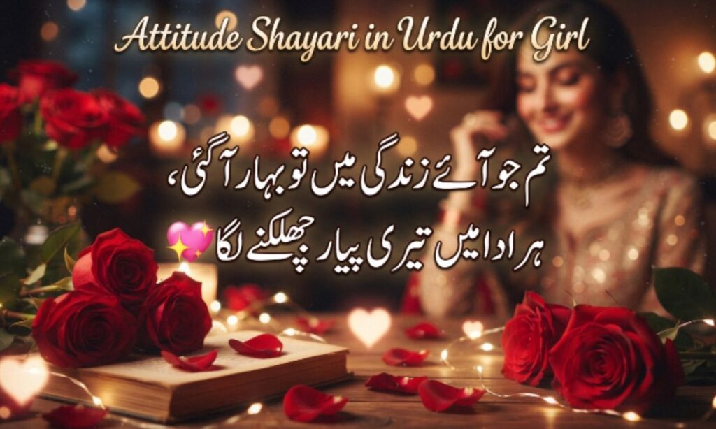 attitude shayari in urdu for girl