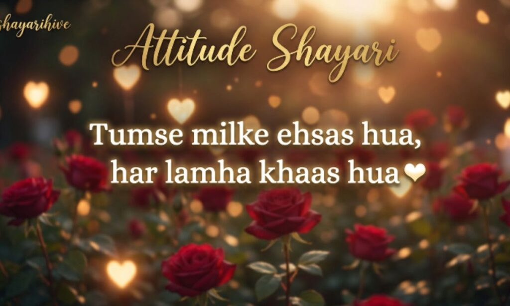 attitude shayarii