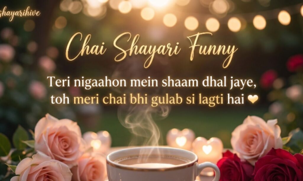 chai shayari funny