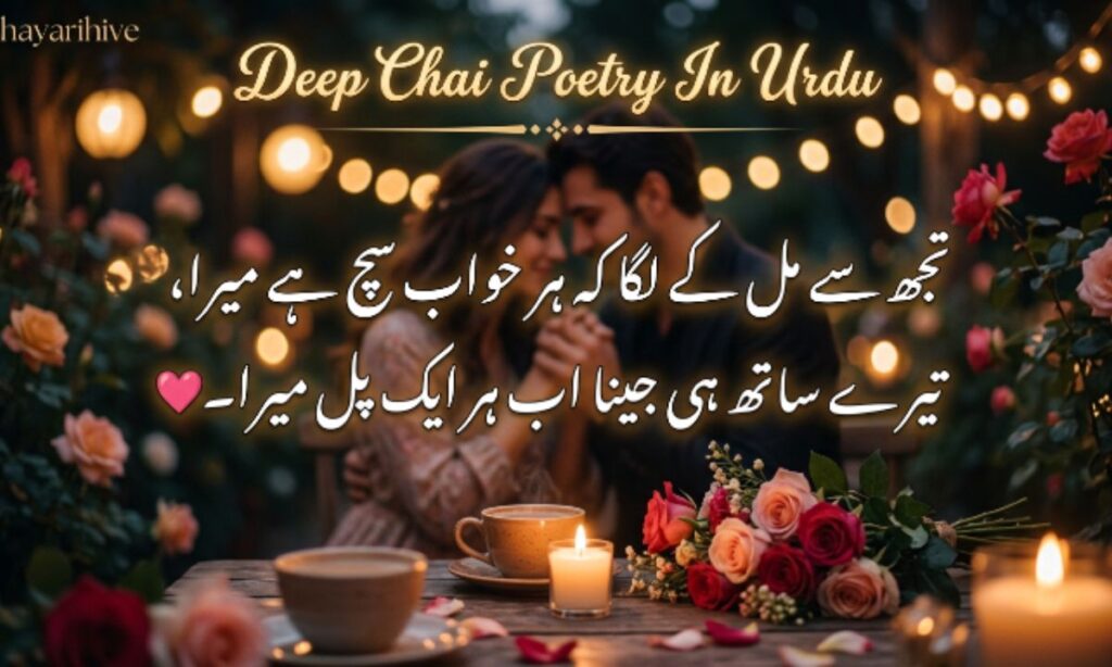 deep chai shayari