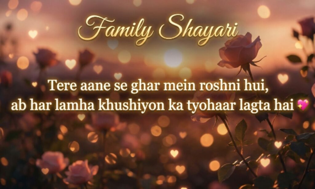 family shayari