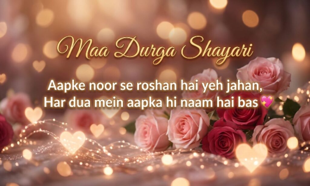 maa durga shayari