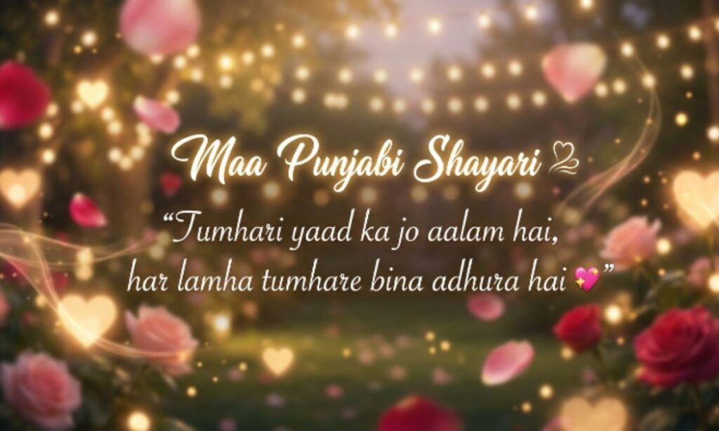 maa punjabi shayari