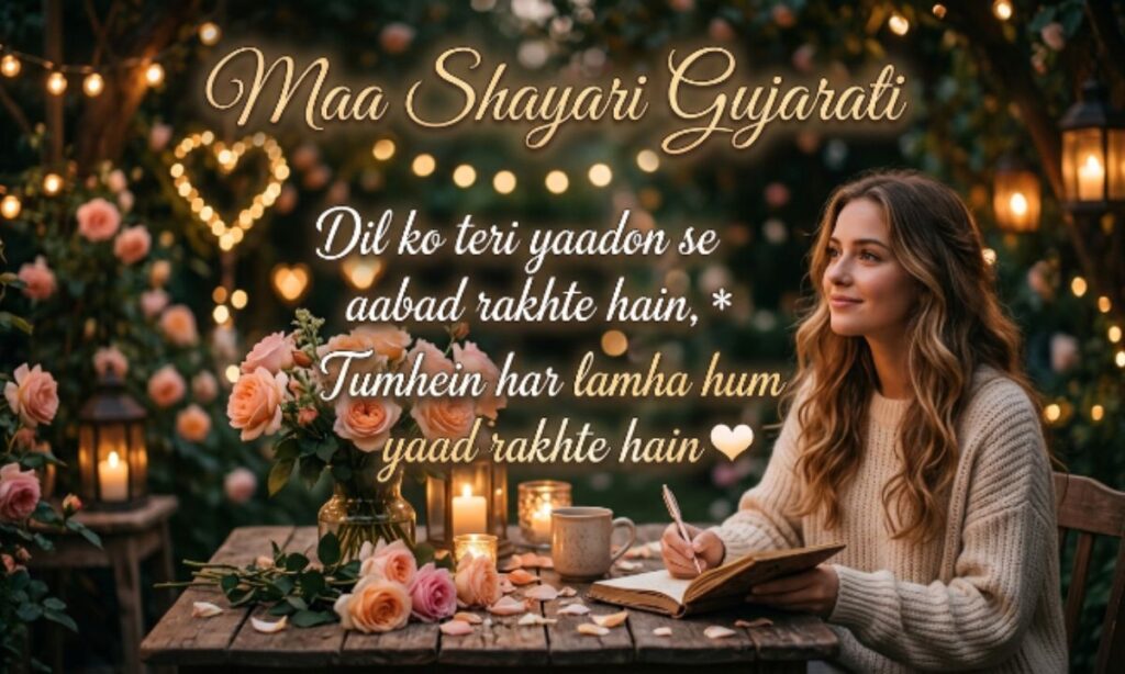 maa shayari gujrati