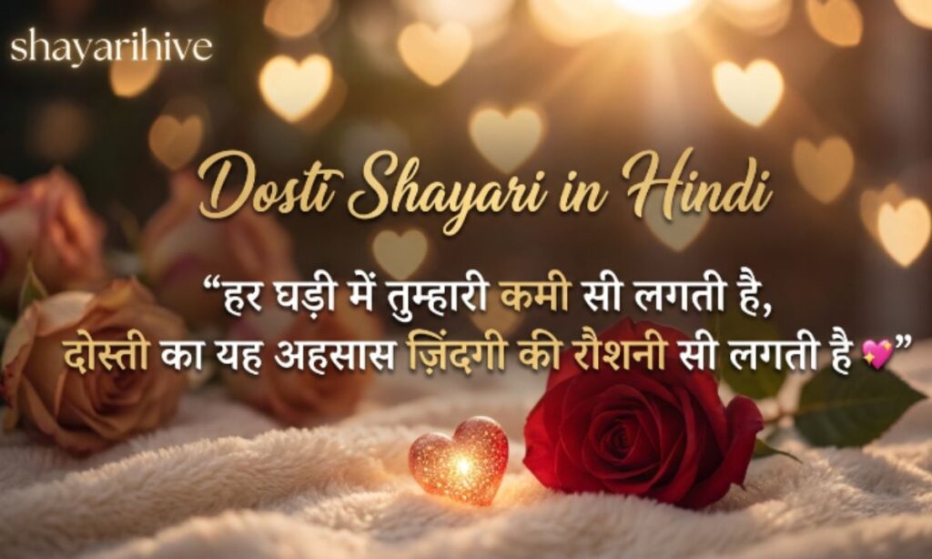 Dosti Shayari in Hindi