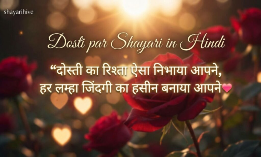 Dosti par Shayari in Hindi