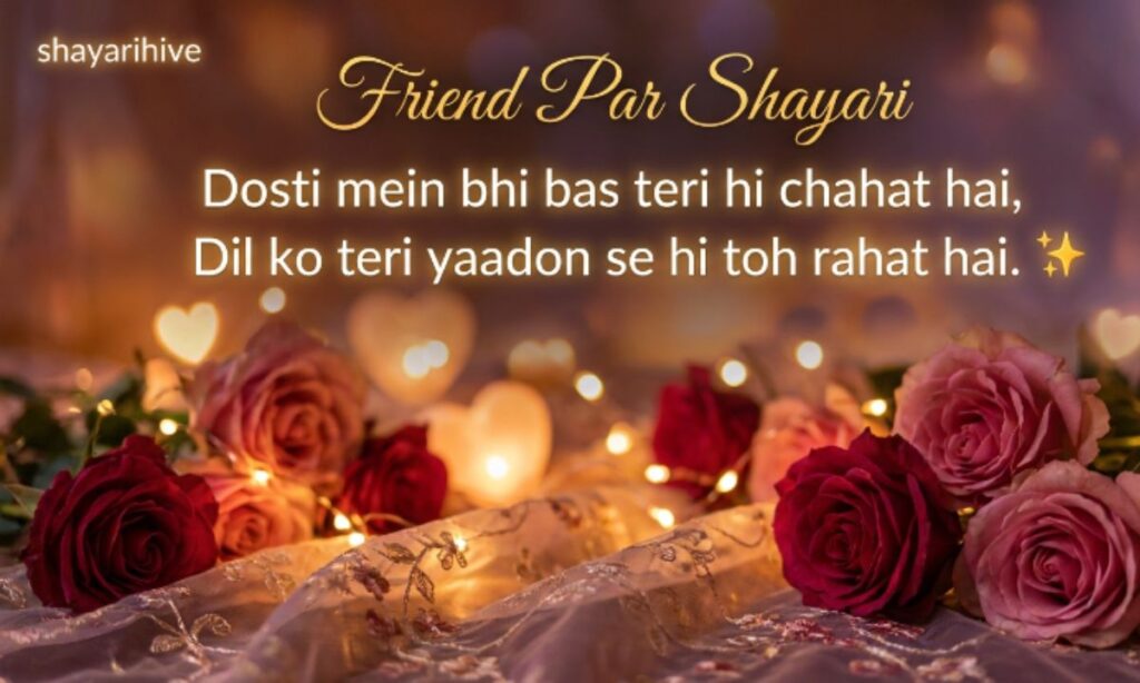 Friend Par Shayari