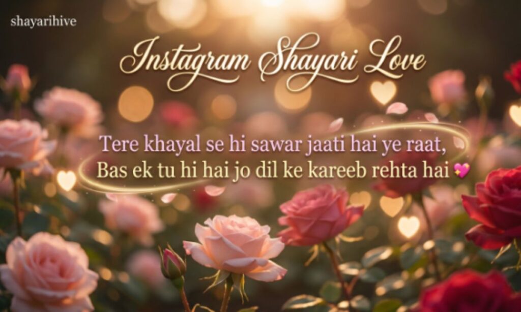 Instagram Shayari Love