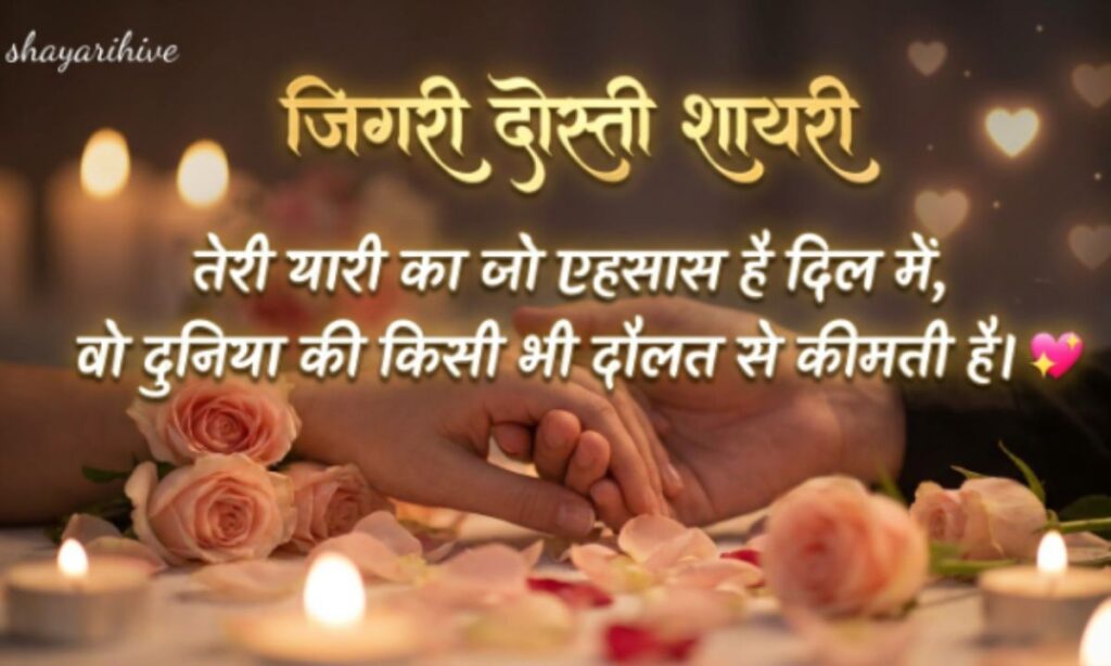Jigri Dosti Shayari