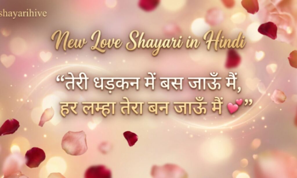 New Love Shayari in Hindi