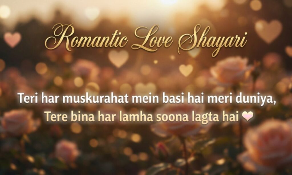 Romantic Love Shayari