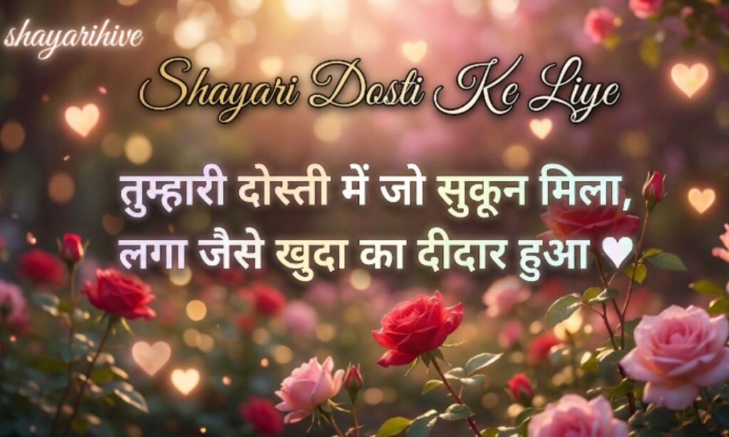 Shayari Dosti Ke Liye